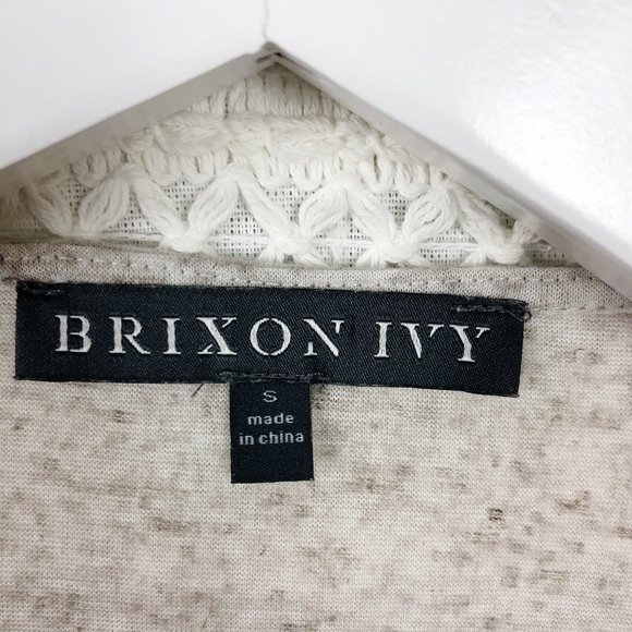 Brixon Ivy Stitch Fix | Pinson Drape Cardigan | S - Picture 8 of 8